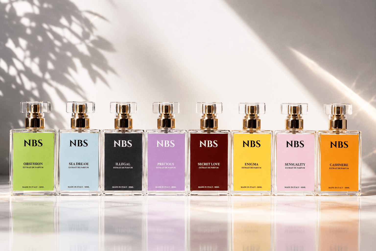 NBS Parfums - la collezione di profumi